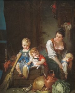 The Beautiful Country Woman by François Boucher